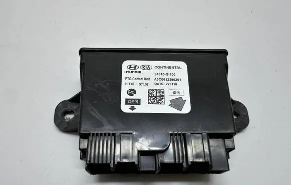 Hyundai Ioniq 5 Trunk lid opening control unit 81870-GI100
