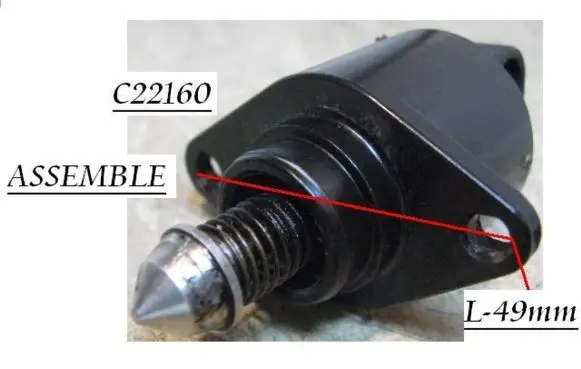 Citroen Xantia Idle control valve (regulator) C22160