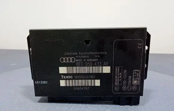Audi A4 S4 B6 8E 8H Comfort/convenience module 8E0959433AR