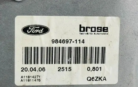Ford Focus Front door window regulator motor 4M5T-14553 3M5T-14K138