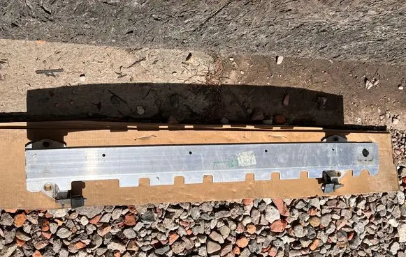 BMW 5 G30 G31 G38 Rear bumper cross member 7387334