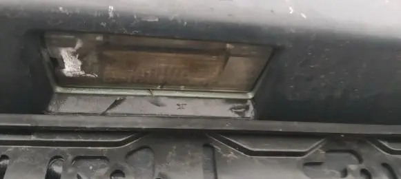 Renault Megane II Number plate light