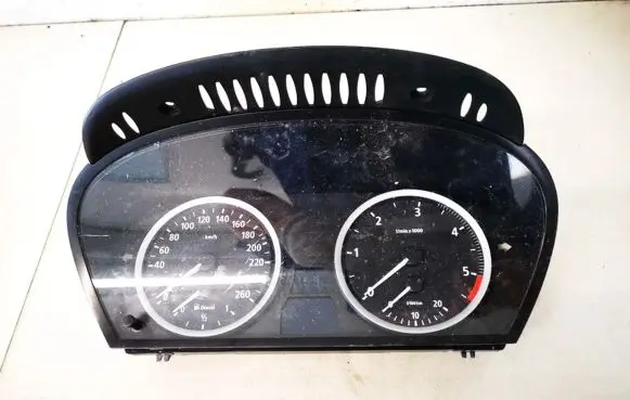 BMW 5 E60 E61 Speedometer (instrument cluster) 62116983153 110.080.213