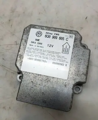 Volkswagen PASSAT B5.5 Airbag control unit/module 6Q0909605C 08000302K 5WK42900