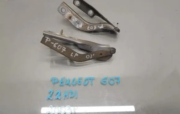 Peugeot 607 Engine bonnet/hood hinges