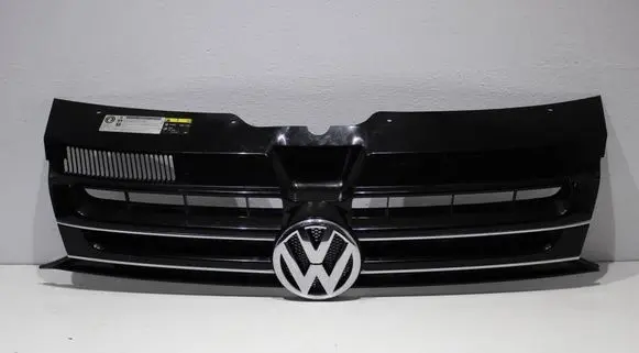 Volkswagen Multivan T5 Front bumper upper radiator grill 7E5853651D