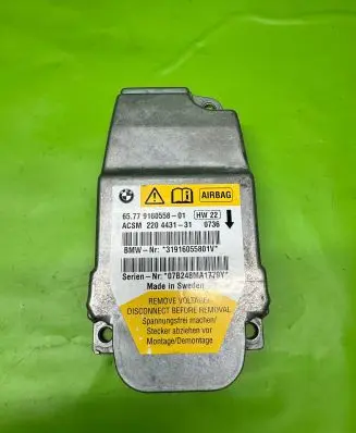 BMW 5 E60 E61 Airbag control unit/module 9160558 31916055801V 220443131