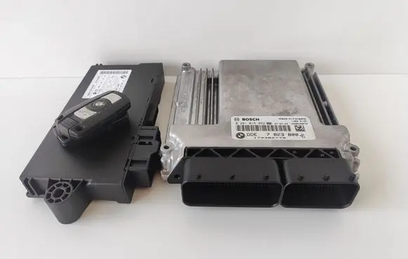 BMW X5 E70 Engine ECU kit and lock set 7823800 0281015852 DDE7823800