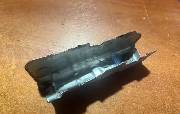 Heat shield in engine bay