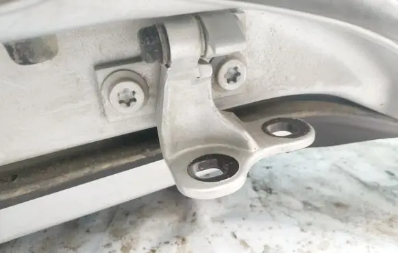 Rear door lower hinge