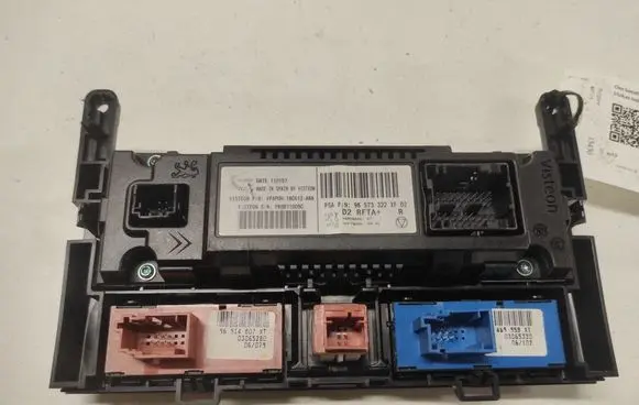 Peugeot 407 Climate control unit 96573322 96514807 96469958
