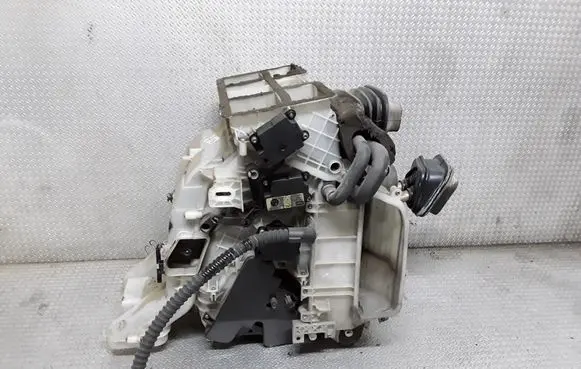 Interior heater climate box assembly