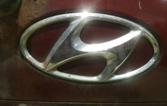 Hyundai Santa Fe Manufacturer badge logo/emblem 