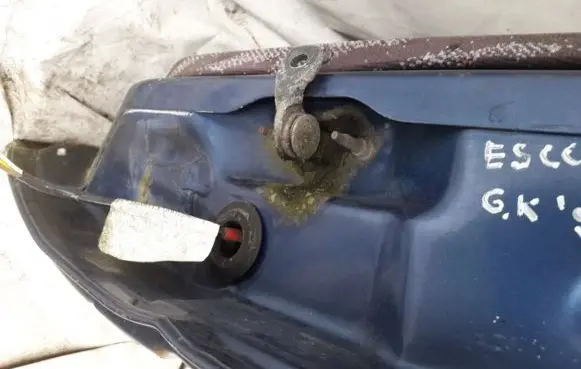 Ford Escort Rear door check strap stopper