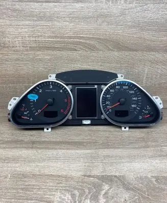 Audi A6 S6 C6 4F Speedometer (instrument cluster) 4F0920982T 4F0910930C