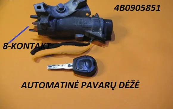 Volkswagen New Beetle Ignition lock 4B0905851