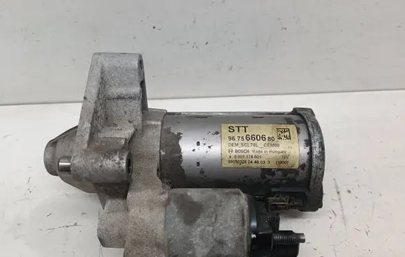 Citroen C4 Cactus Starter motor 9675660680 20150328 0001174601