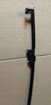 Subaru XV Front door windshield rail 