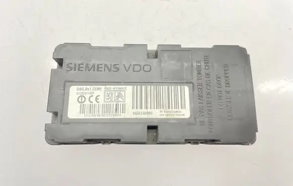 Citroen C6 Tire pressure control unit 9655140080