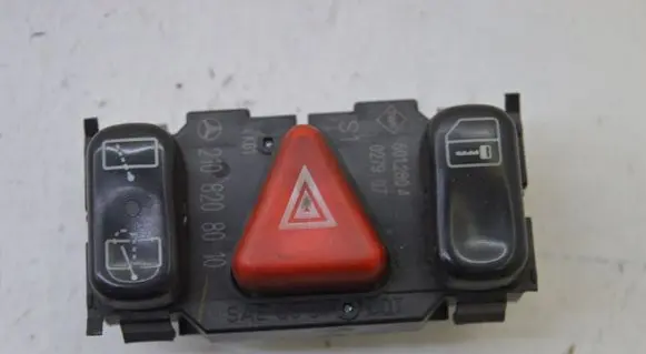 Mercedes-Benz E W210 Hazard light switch 2108208010