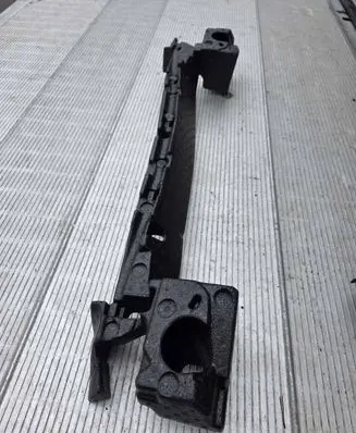 Front bumper foam support bar