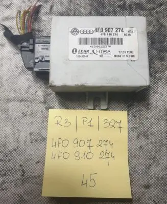 Audi A6 S6 C6 4F Tire pressure control unit 4F0907274