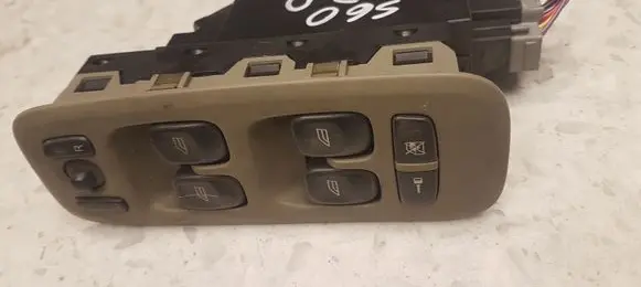 Volvo S60 Electric window control switch 09193383