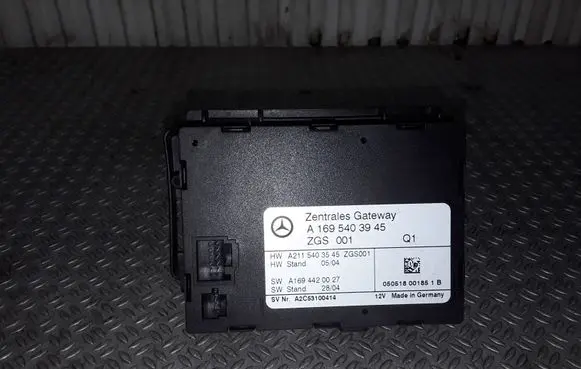 Mercedes-Benz A W169 Gateway control module A1695403945
