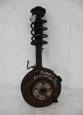 Volkswagen Cross Touran I Front wheel hub spindle knuckle