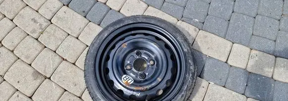 Nissan Micra R14 spare wheel