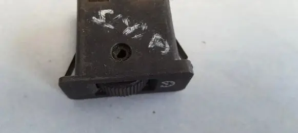 Panel lighting control switch