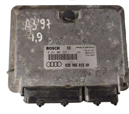 Audi A3 S3 8L Engine control unit/module 038906018AM 0281001693