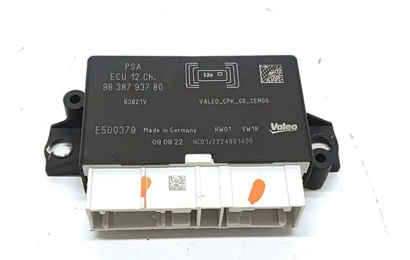 Peugeot 2008 II Parking PDC control unit/module 9838793780