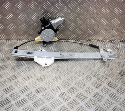 Rear window lifting mechanism without motor