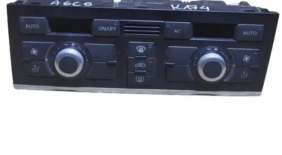 Audi A6 S6 C6 4F Climate control unit 4F2820043T