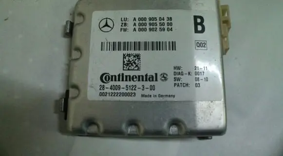 Mercedes-Benz R W251 Windshield/windscreen camera 0021222200023
