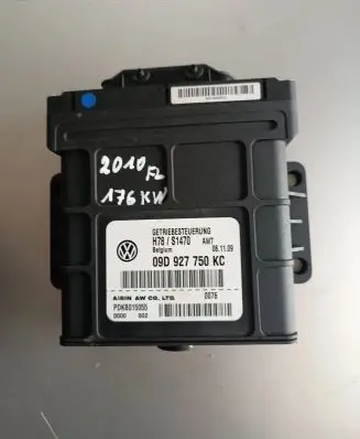 Audi Q7 4L Gearbox control unit/module 09D927750KC PDKB015055 H78S1470
