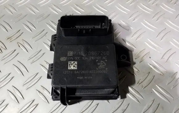 Fuel injection pump control unit/module