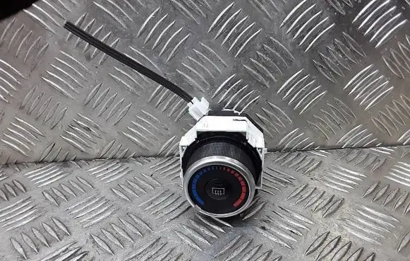Toyota Yaris Interior fan control switch 5590375F604