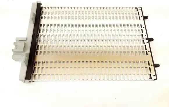 Electric cabin heater radiator