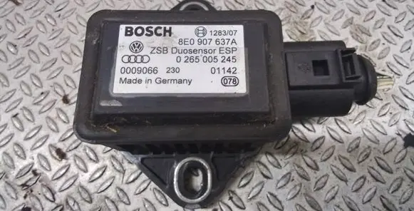 Audi A4 S4 B6 8E 8H ESP acceleration yaw rate sensor 0265005245