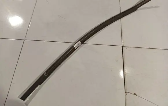 Citroen C8 Front door glass trim molding