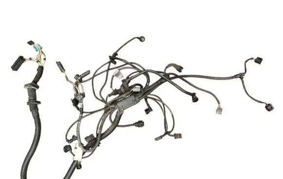 BMW 5 E60 E61 Engine installation wiring loom 7575447 12527532286 13907530973