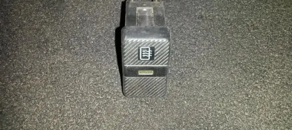 Windscreen/window heater switch