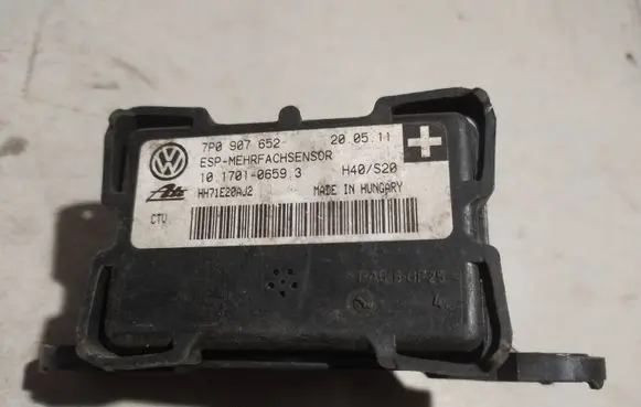 Volkswagen Touareg II ESP acceleration yaw rate sensor 7P0907652 10170106593 HH71E20AJ2