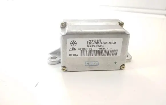 Volkswagen Touareg I ESP acceleration yaw rate sensor 7H0907652