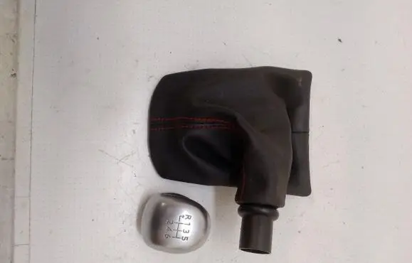 Gear lever shifter trim leather/knob