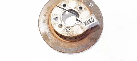 Opel Zafira B Rear brake disc neventiliuojamas