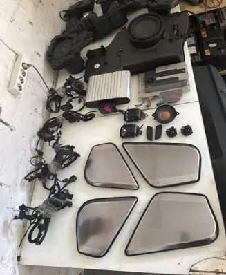Audi A6 S6 C7 4G Audio system kit 4G0035465 4G0035466 4G0035420B
