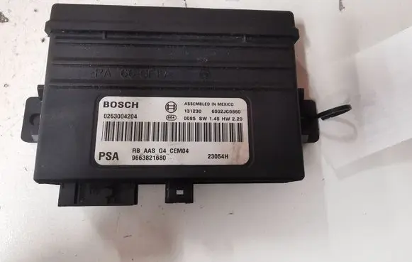 Citroen C3 Picasso Parking PDC control unit/module 9663821680 0263004204 6002JC0860